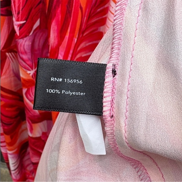 Like New Boston Proper Bright Leaf Print V
Neck Maxi Dress Size 2 - Picture 7 of 10